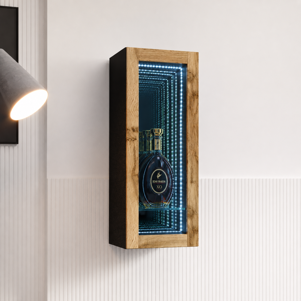 Infinity Bottle Shelf