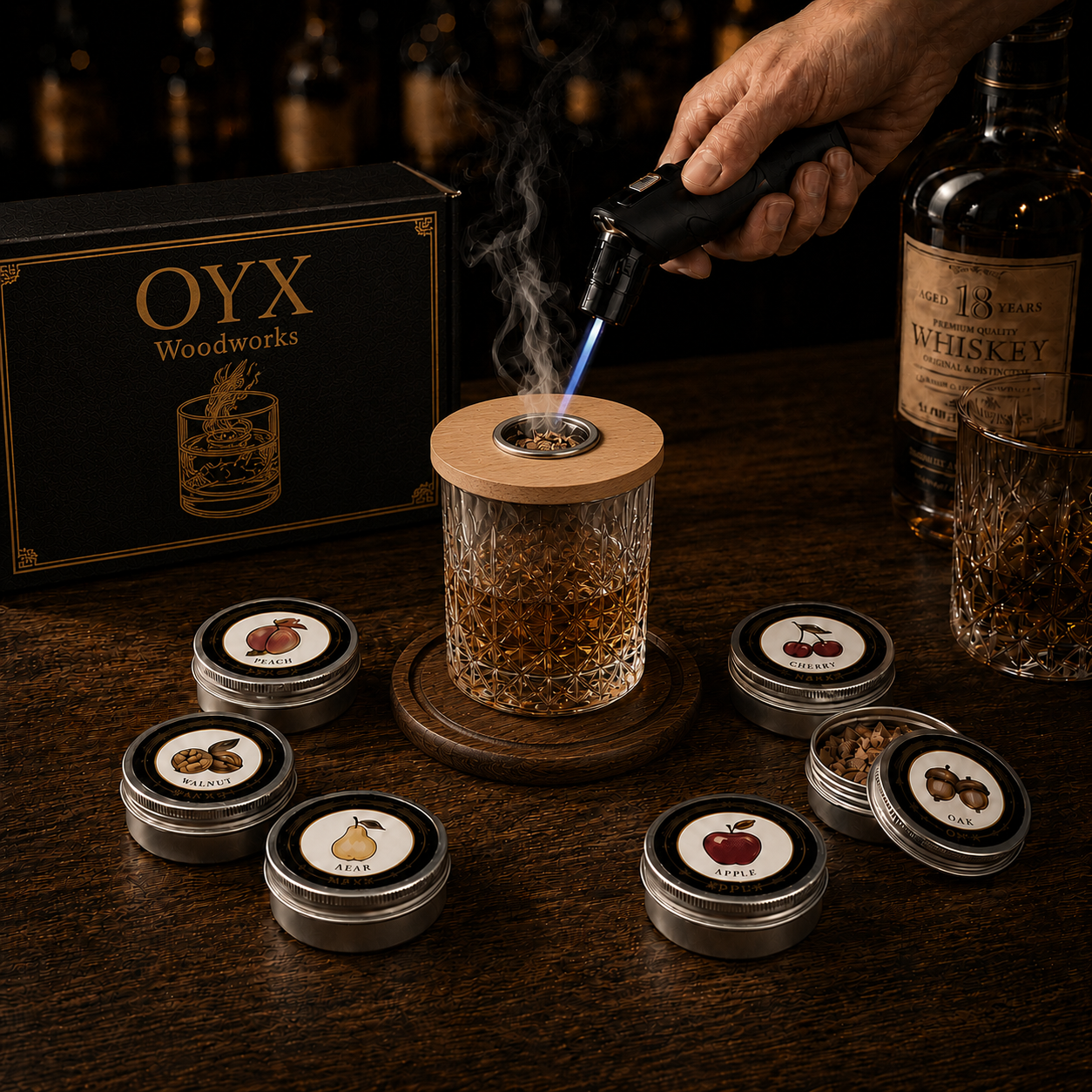 Whiskey Smoker Kit